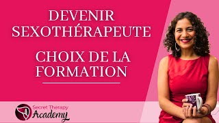 Devenir sexologue  comment choisir la bonne formation [upl. by Nelag]