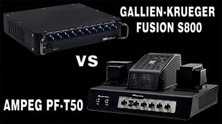 Gallien Krueger Fusion S VS Ampeg PfT50 [upl. by Senga]