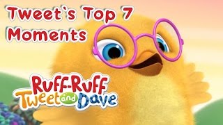 RuffRuff Tweet and Dave Tweets Top 7 Moments  Universal Kids [upl. by Ainirtak]