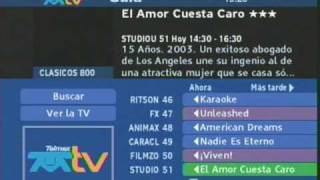 Canales de Telmex TV digital [upl. by Nema]