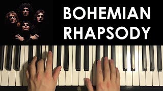 HOW TO PLAY  Bohemian Rhapsody  by Queen Piano Tutorial Lesson PART 2 [upl. by Yvi]