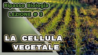 Ripasso per Test Professioni Sanitarie  Maturità  Medicina La Cellula Vegetale 3 [upl. by Arlee]