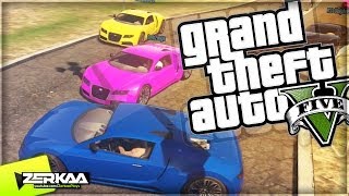 GTA 5 Online Funny Moments  quotRACECEPTIONquot  E112 GTA V [upl. by Alvita]