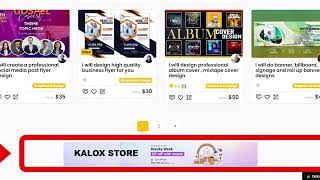 How Website Banner Ads Work on the Kalox Freelancing Website [upl. by Daniala554]