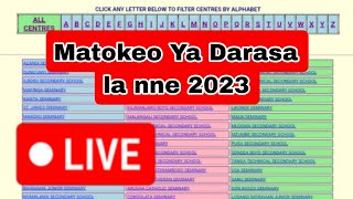 MATOKEO YA DARASA LA NNE 20232024  standard four results 20232024 [upl. by Carlyle]