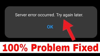 How to Fix Server Error Occurred Try Again Later Samsung Account Error Problem Solve [upl. by Sissy]