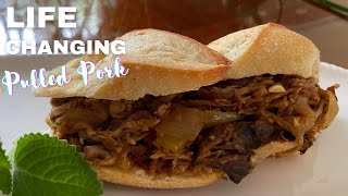 AMAZING SMOKED PULLED PORK  LIFE BY HELMA [upl. by Seow]