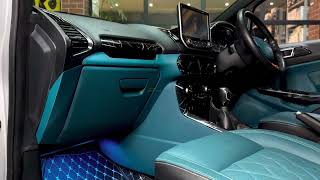 MODIFIED ECOSPORT  RCONCEPT CAR JEWELS  CHENNAI  MODIFIED INTERIOR THEMES [upl. by Ingrim]