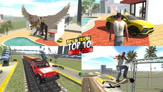 Top10 Tips And Tricks And Cheat Code Of INDIAN BIKE DRIVING 3D [upl. by Annoiek]