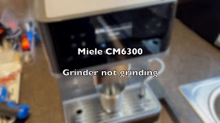 Miele CM6300 Bean To Cup Coffee Machine Grinder Fix amp Deep Clean [upl. by Clorinda]