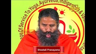 Sheetali Pranayama Swami Ramdev  I Support Baba Ramdev [upl. by Sunderland]