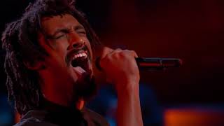 The Voice 2014 Knockouts Menlik Zergabachew Could You Be Loved [upl. by Sinnaoi356]