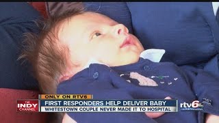 Whitestown firefighters help deliver baby [upl. by Donadee785]