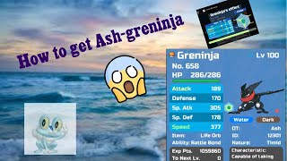 How to get Ash Greninja in pbf [upl. by Oirramed]