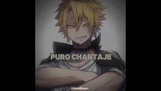 PUROPURO CHANTAJE edit bokunohero 💛❤️ [upl. by Aleda554]