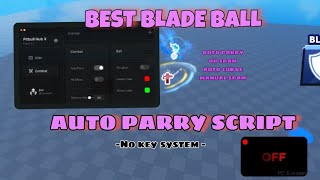 New Best Blade Ball Auto Parry Script  PitbullHub No key System  Auto Parry Op Spam Visualizer [upl. by Hajan]