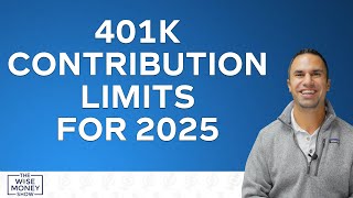 401k Contribution Limits for 2025 [upl. by Ahsienor]