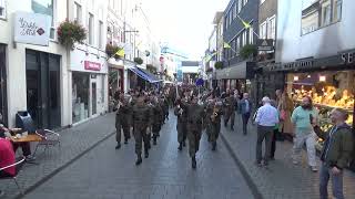 Polish Military Band in Breda on Market Square  Poolse Militaire Band op de Grote Markt Breda 2024 [upl. by Perlman]