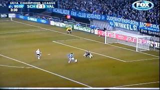 Schalke 04 vs Valencia CF UEFA Champions League 31 Goal [upl. by Nylakcaj]