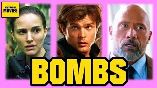 Biggest Box Office Bombs Of 2018 [upl. by Enilasor]