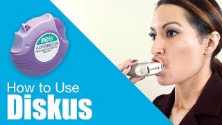 How to use Diskus Inhaler [upl. by Nnairam]