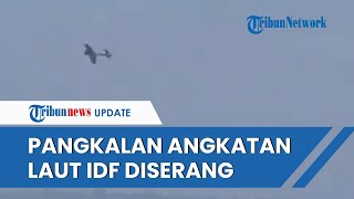 Drone Peledak Hizbullah Serang Pangkalan Angkatan Laut Israel di Rosh Hanikra IDF Akui Kecolongan [upl. by Noterb]