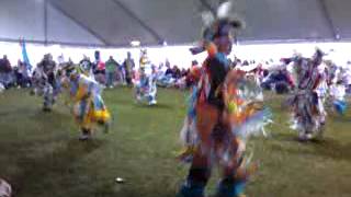 Mens Grass Dancers Muckleshoot Powwow 2012 [upl. by Ehsiom]