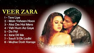 Veer Zaara Veer Zaara All Songs Shahrukh Khan Preity Zinta evergreenhits jukebox bollywood [upl. by Ened376]