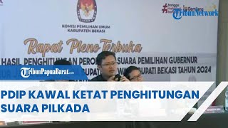 PDIP KAWAL KETAT PENGHITUNGAN SUARA PILKADA [upl. by Varden]