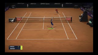 Tiebreak PC Hubert Hurkacz Vs Daniil Medvedev ATP 250 Munich Expert difficulty [upl. by Nyrtak]