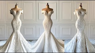 Mermaid Dreams Elegant and Romantic Wedding Gowns [upl. by Urissa874]