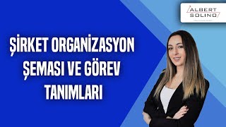 Şirket Organizasyon Şeması ve Görev Tanımları [upl. by Robinia]