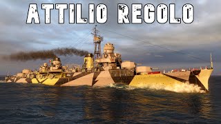 World of WarShips Attilio Regolo  3 Kills 232K Damage [upl. by Syd]