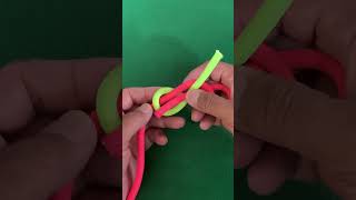 Perfect connection rope knot skill knot shorts [upl. by Morse912]