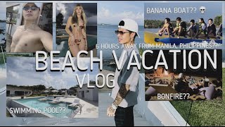 BEACH VLOG 6 HOURS AWAY FROM MANILA [upl. by Meakem]