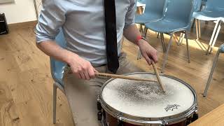 Jiggity Jig snare performance [upl. by Notlimah151]