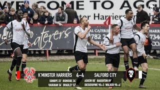 Kidderminster Harriers 44 Salford City  National League North 2403 [upl. by Sansbury]