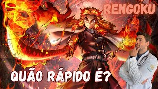 Qual a velocidade de Rengoku em Demon Slayer [upl. by Vish]