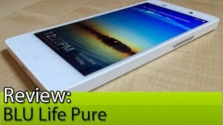 Prova em vídeo BLU Life Pure  Tudocelularcom [upl. by Eittel]