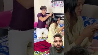 Baal kaat diye comedy funny couplegoals thevishalbhatt vishalbhatt vishalbhat [upl. by Zebulen714]