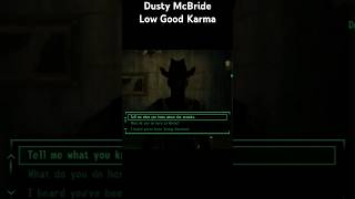 Fallout New Vegas characters good or evil Dusty McBride [upl. by Juanne278]