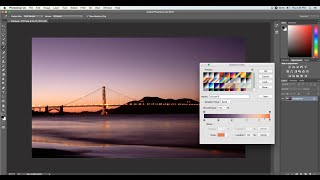 Photoshop How to create install delete or save gradients [upl. by Ajdan497]