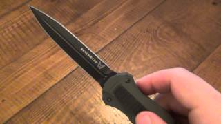 Knife Review  Benchmade quotInfidelquot OTF 3300BKOD1101 Automatic Knife [upl. by Euqnomod703]