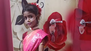 Bhadoro Ashwin mase song dance cover by Srijita Official👌🤩🥰 SUBSCRIBE [upl. by Draneb596]