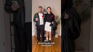 POV Deine Freundin liebt Partnerlook 🫣 ootd couplegoals [upl. by Akehsyt]