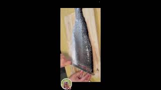 Cutting Salmon Fish [upl. by Lotus]