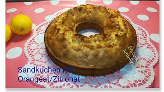 Kuchen mit Orangeat und Zitronat  Cake moelleux [upl. by Anni]