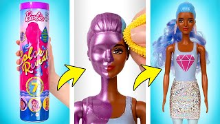 5 Superbe Barbie Color Reveal Dolls  Change leur style avec de leau [upl. by Dalia]