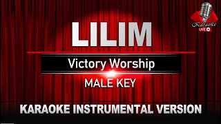 Lilim  Victory Worship KARAOKE Instrumental Male Key [upl. by Inar]