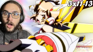 Miracles in The Flesh  Symphogear GX Episode 11  13 REACTION [upl. by Yrod752]